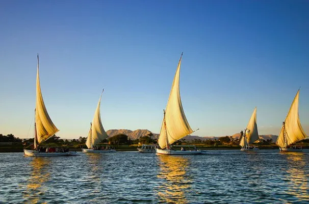 Cairo,2 nights Aswan Felucca, Luxor & Hurghada 9 Days Tour package