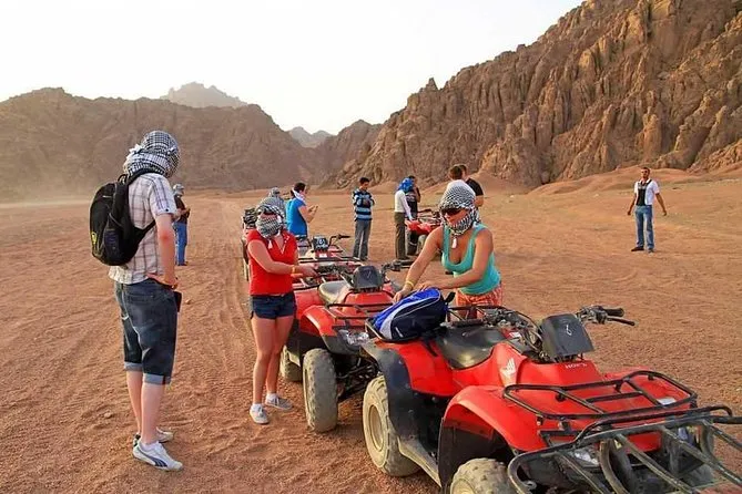 Morning Quad Bike Desert Safari in Marsa Alam