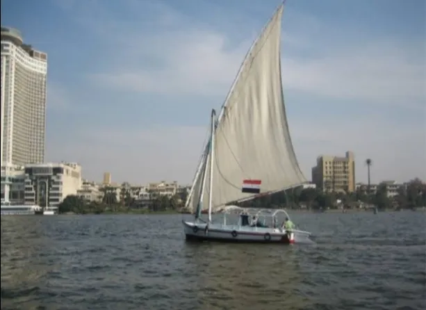 Felucca ride on River Nile in Cairo